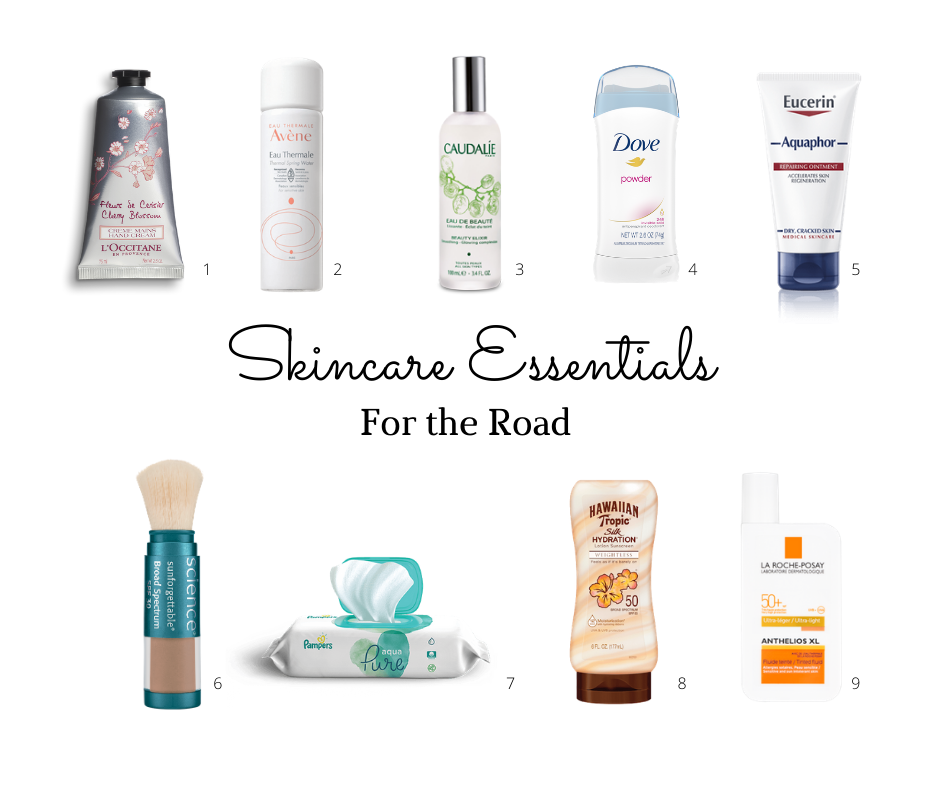 Skincare Essentials for the Road